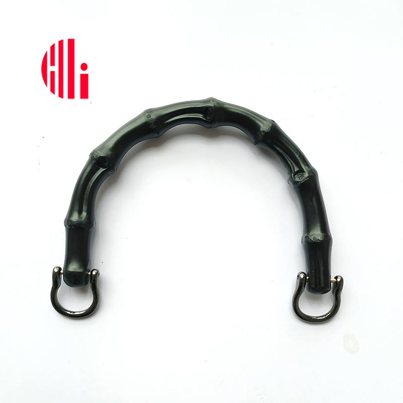 1根真竹提手竹制手挽diy手工文艺复古包包手柄配扣竹节手袋配件