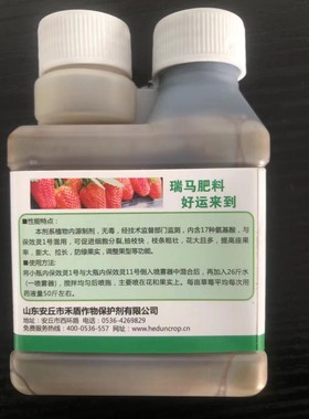 瑞马草莓保效灵增产增收