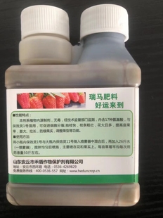 保效灵草莓抽枝快枝条粗壮花多花大提高座果率膨大拉长防畸形叶面