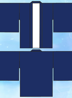 直袖羽织振袖和服定制自定义防晒衣阔袖开衫工服剧本法披