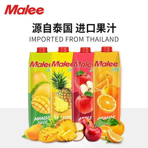 玛丽橙汁菠萝汁苹果汁芒果汁1L