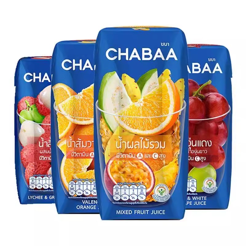 恰芭40%真果汁180ml荔枝口味饮料