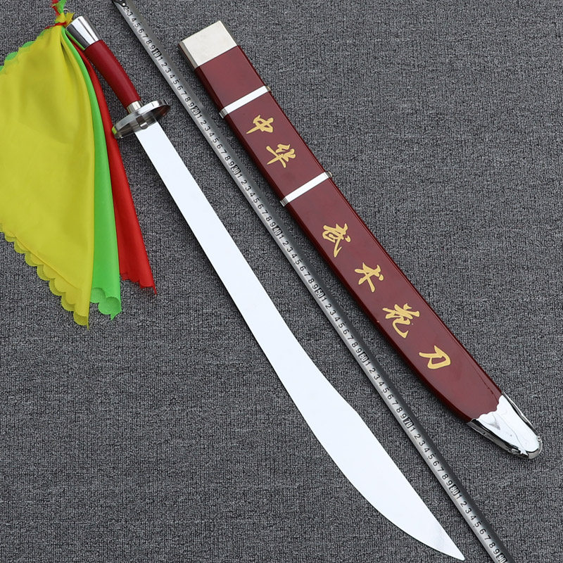 太极刀练武花刀表演刀软刀响刀单刀未开刃中华武术刀儿童武术晨练