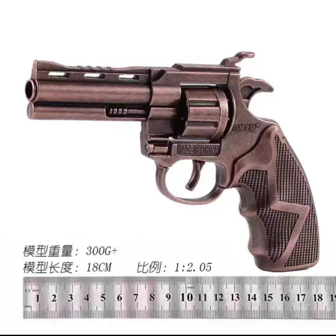 侧开左轮砸响炮火炮纸炮子枪手抢砸炮枪金属80怀旧儿童模型玩具枪