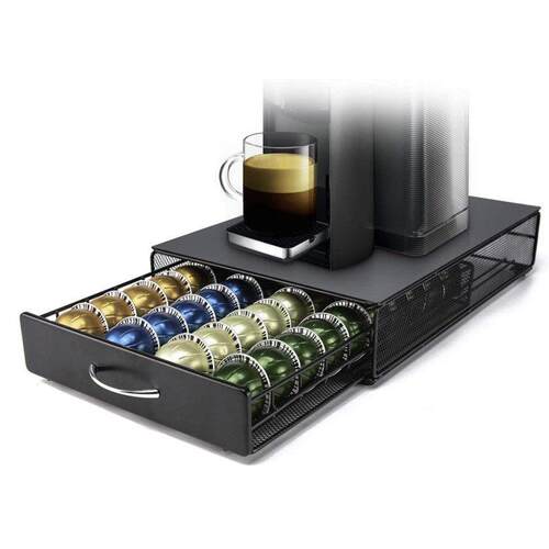 咖啡胶囊收纳适用于40粒装抽屉式盒适用Vertuo line适用Nespresso