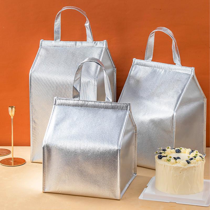 食品级保温袋外卖专用铝箔加厚雪糕冷藏蛋糕冰淇淋隔热打包保温袋