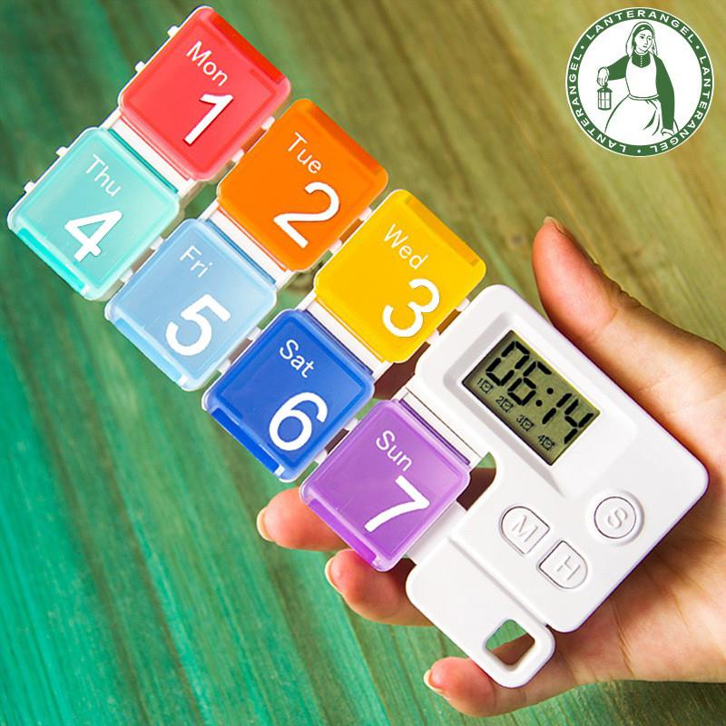 日本便携药盒一周七天智能