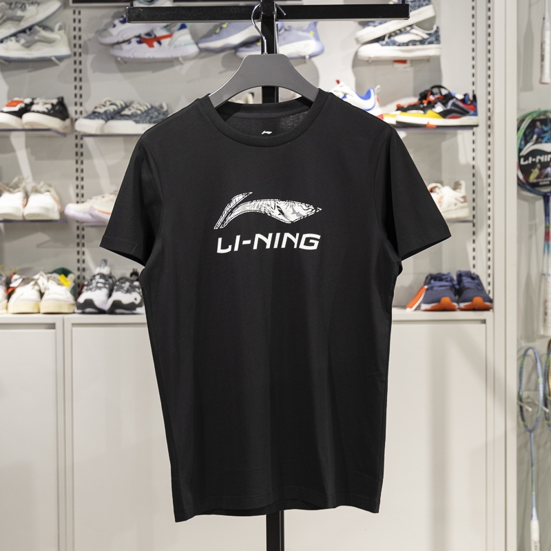 李宁短袖男女通用纯棉短袖T恤