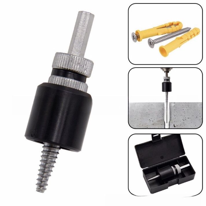 膨胀螺丝取出器拆卸神器取出工具六角柄螺丝螺栓反牙丝锥绞手钻头