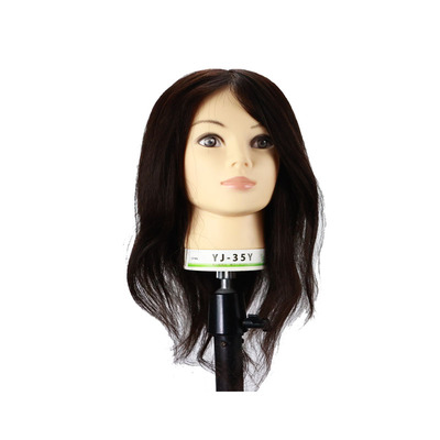 全真发头模真发学徒剪发假人头模