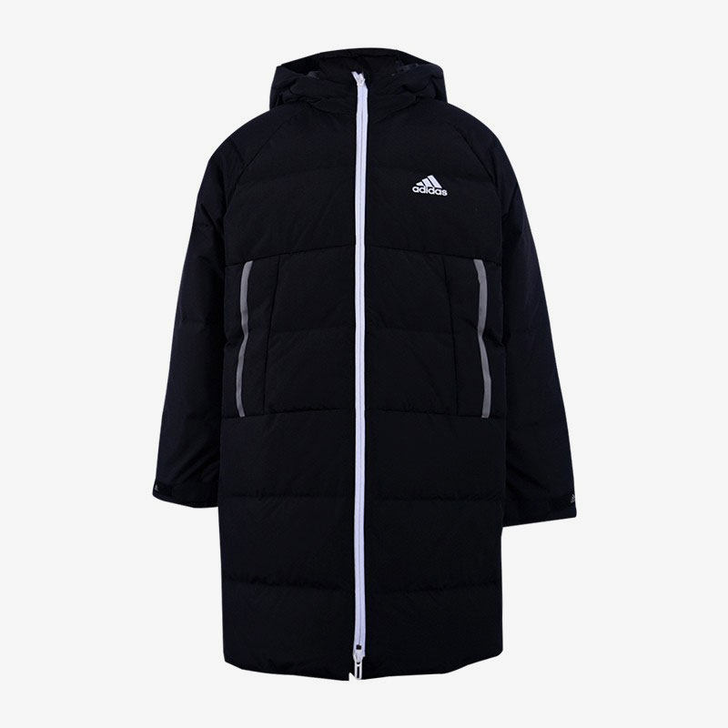 Adidas/阿迪达斯正品冬季大童运动保暖中长款羽绒服GG3679