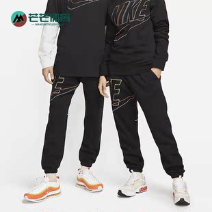 耐克正品 DX0548 春季 男子加绒休闲运动针织长裤 010 新款 Nike