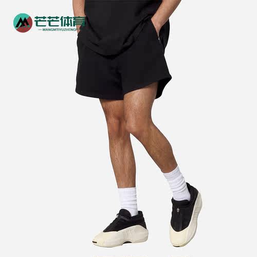 阿迪达斯三叶草男女同款运动短裤