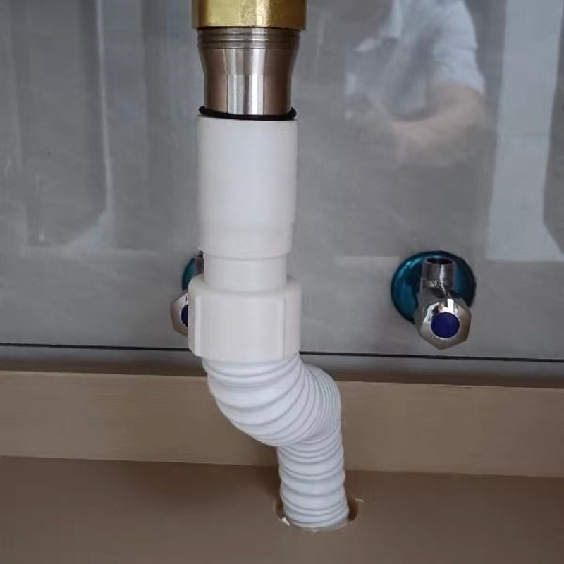 菜盆管子水池防臭拖把池面盆加长下水器伸缩管道洗脸盆水槽可伸缩