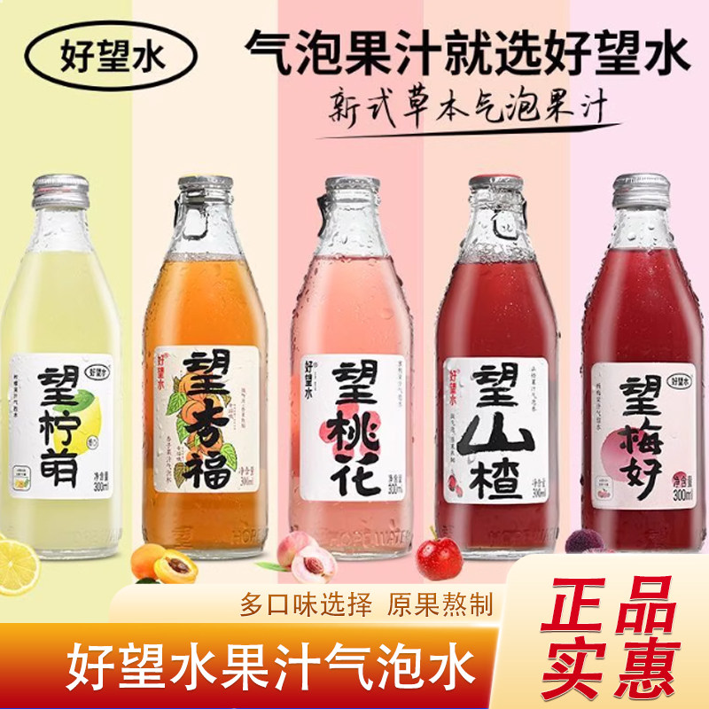 好望水望山楂气泡水果汁饮料