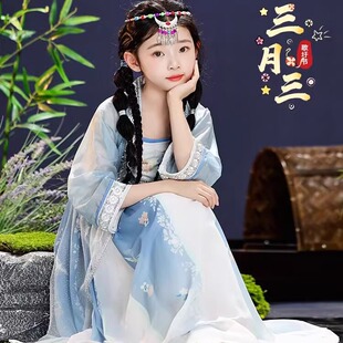 三月三民族服装儿童男女童服饰壮族女装2025新款广西壮壮服演出服
