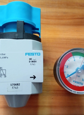 FESTO费斯托170682 192766压力传感器SDE1-D10-G2-R14-C-P2-M12