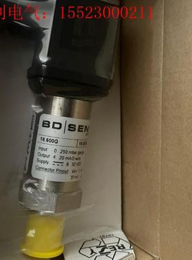 德国 BD SENSOR 压力传感器 18.600G(请询价)