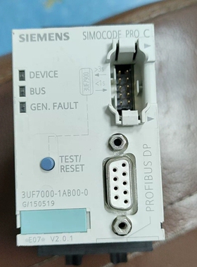 西门子过载模块3UF7000-1AB0-0G/150519， 议价