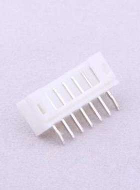 A2001WV-07P2 线对板针座 系列:PH 间距:2mm 1x7P 白色 插件,P=2m