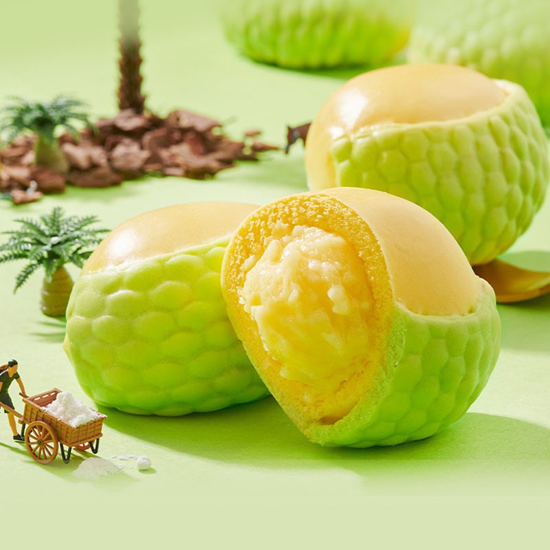 北记慕斯榴莲卡通包儿童营养早餐