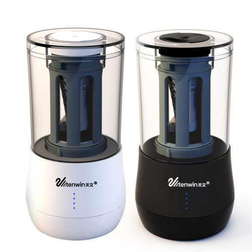 天文削笔a器8009电动转笔刀铅笔刨全自动多功能充电卷笔刀消笔器