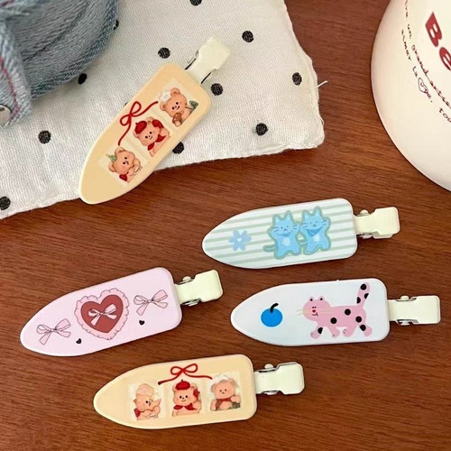 多巴胺无痕发夹女高颜值侧边夹