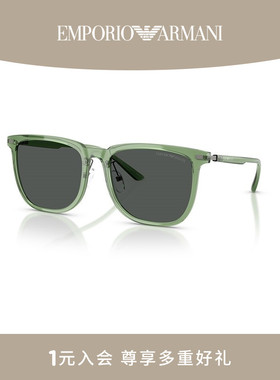 ARMANI 阿玛尼墨镜男不规则太阳眼镜潮流女礼物0EA4255D