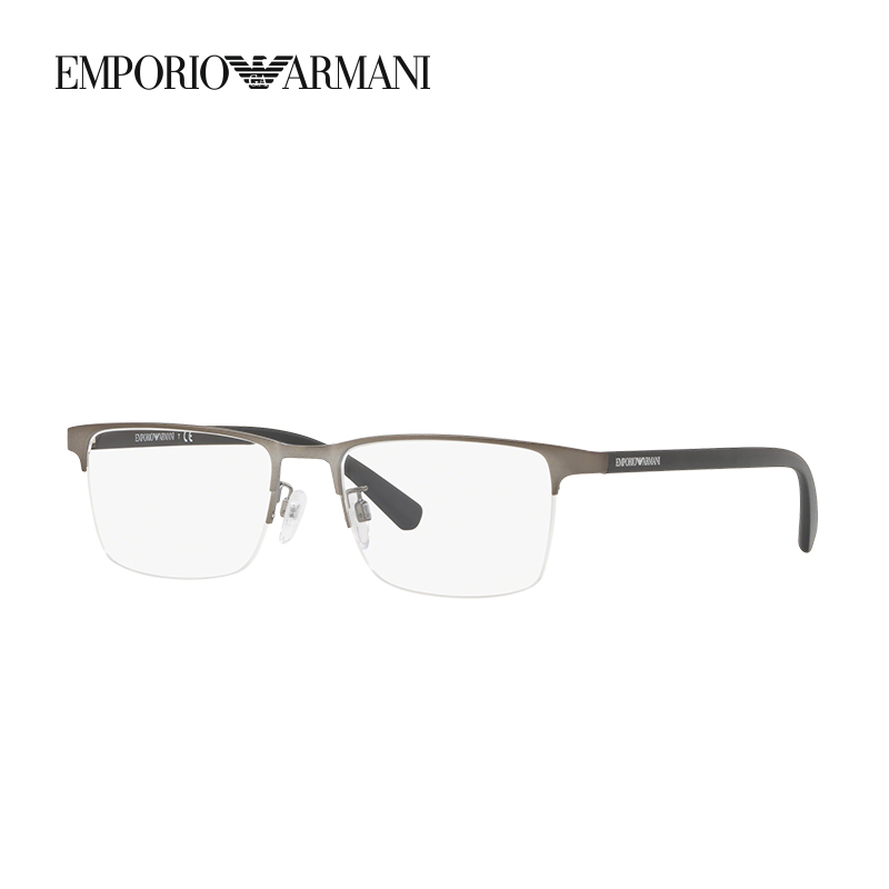 【可配镜】阿玛尼光学眼镜框男款半框近视眼镜架韩版潮流0EA1085D