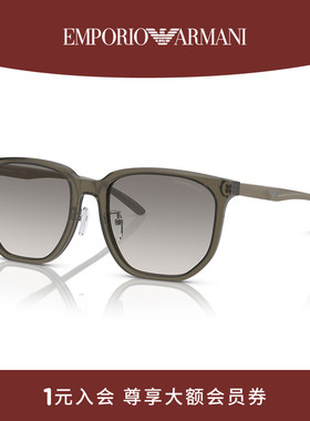 【推荐】阿玛尼太阳镜墨镜男款高级感休闲大框墨镜眼镜0EA4215D