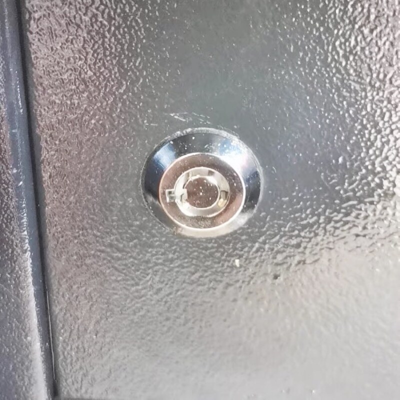 信箱锁转舌锁MS402梅花锁铜芯锁圆形锁电柜锁工具箱锁水电表柜门