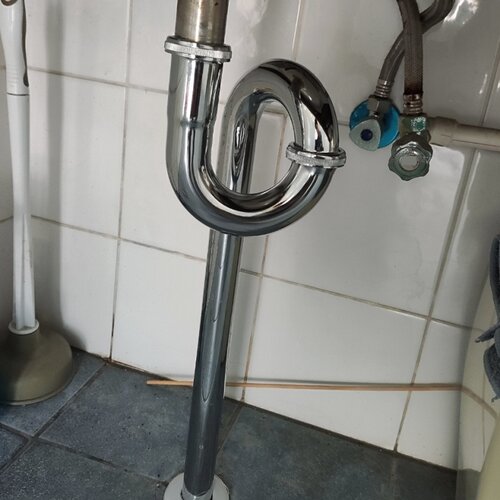 不锈钢下水管脸盆台盆洗手盆S弯P弯排水管防臭墙排洗手池全铜面盆