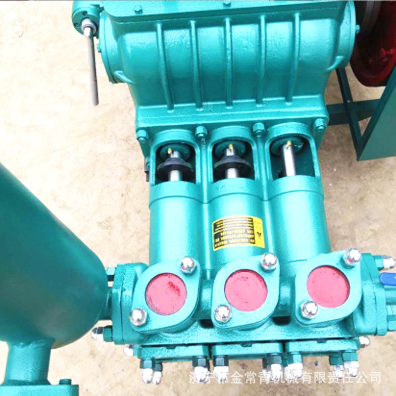 BW泥浆泵水泥浆输送泵电动柴动卧式150泥浆泵250注浆机三缸活塞泵