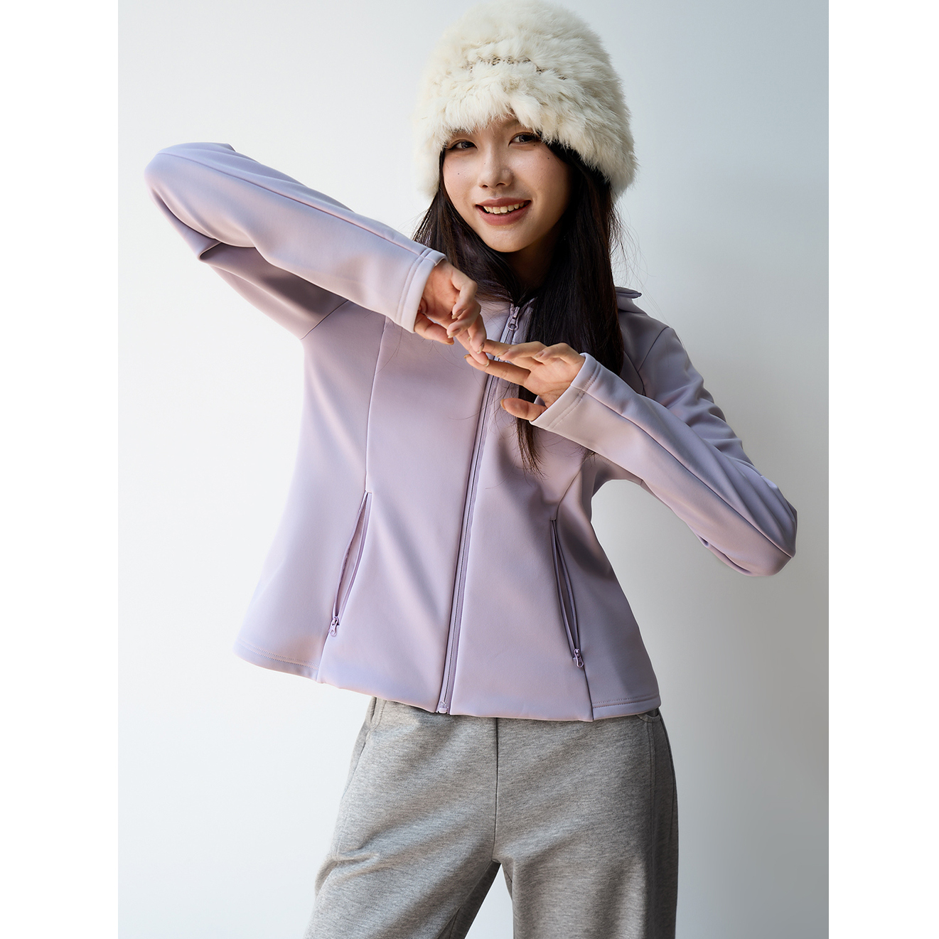 白鸭绒排骨羽绒服三合一防水冲锋