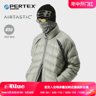 NOTHOMMEBLUE蓝岐Goout杂志款 PERTEX轻量化保暖立领鹅绒羽绒服男