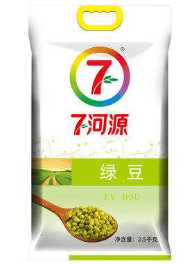 七河源颗粒饱满、粗粮粥绿豆糕