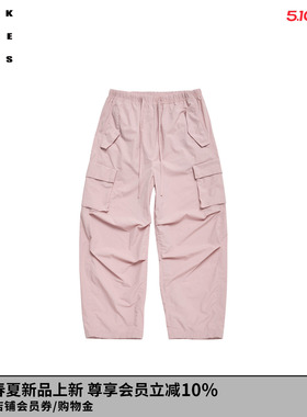 VVNK JANE PLUS2026春季新款抽绳工装长裤女J620852009C
