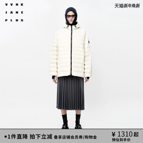 VVNKJANEPLUS羽绒服连帽羽绒服