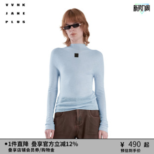 VVNK 水溶羊毛 JANE PLUS秋新款 针织打底衫 修身 孟佳同款