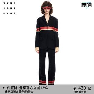 罗马布弹力喇叭裤 VVNK 修身 PLUS秋冬新品 子女J312863028C JANE