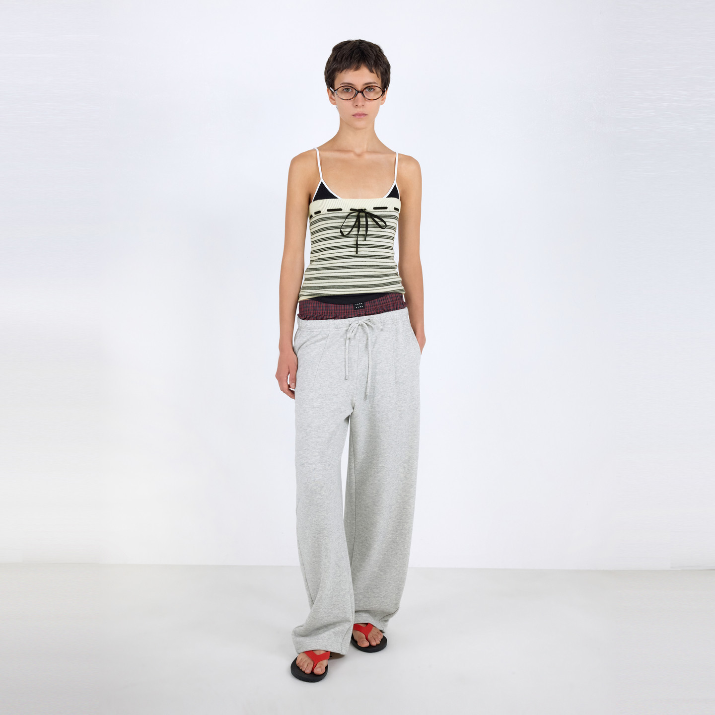 VVNK JANE PLUS2026春季新款条纹针织抹胸半身裙女J611210620A,女装/女士精品,背心吊带,淘宝优惠券,粉丝福利购,淘宝优惠卷