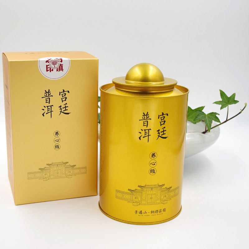 柏联普洱 宫廷养心级 普洱茶 熟茶 散茶 300克 红枣味 景迈山茶