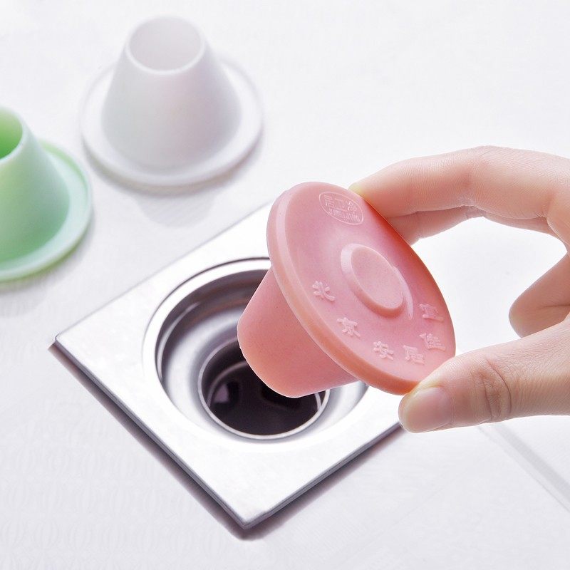 包邮两个矽胶下水道防臭地漏盖洗衣机防虫盖多用密封圈防堵地漏塞