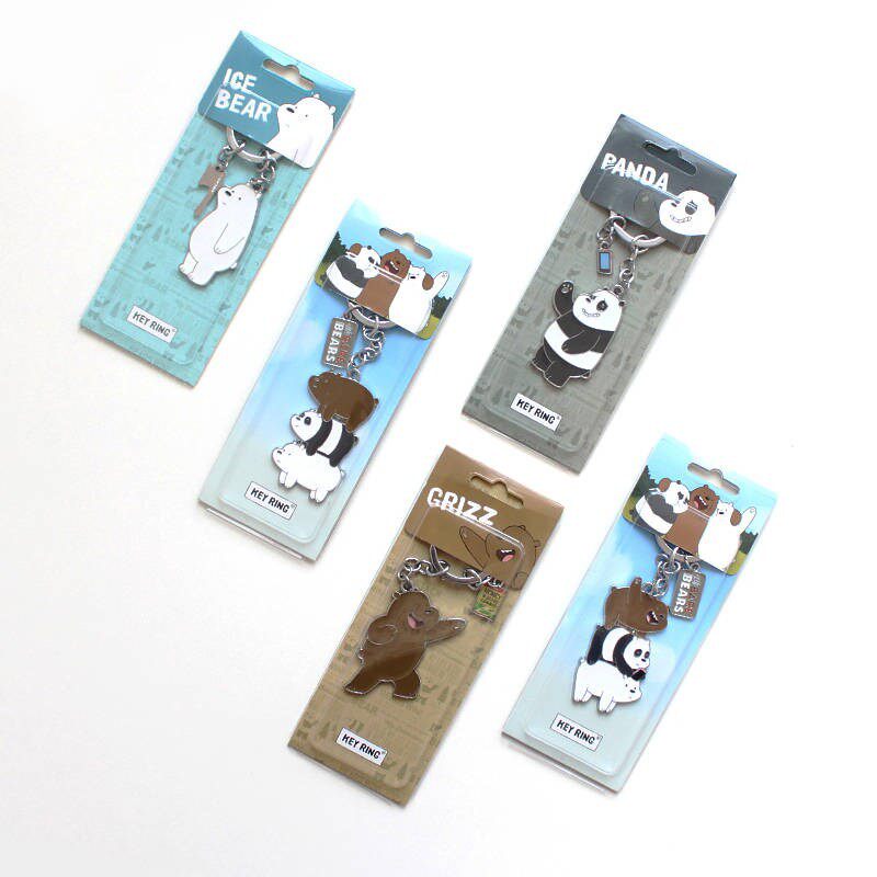 三只裸熊周边ice锁匙链小饰品咱们裸熊We Bare Bears挂件钥匙扣|ruв категории фестиваль товаров/подарок, творческие подарки, брелок - от Buy2taobao.com для оказания профессиональной услуги покупки агента Taobao