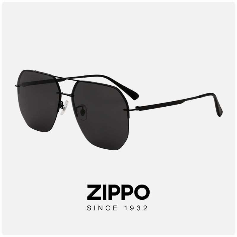 ZIPPO2024新款太阳镜高级偏光墨镜开车钓鱼防紫外线眼镜男女7267