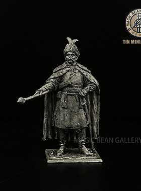 魔铸馆 EKcasting收藏级金属兵人 - 乌克兰哥萨克上校17世