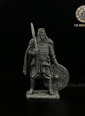 魔铸馆 EKcasting收藏级金属兵人 - 留里克诺夫哥罗德打工