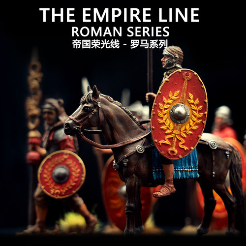 魔铸馆 EKcasting收藏级金属兵人-古罗马系列辅助骑兵-典藏尊享款