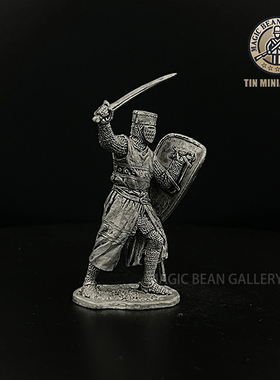 魔铸馆 EKcasting收藏级金属兵人 - 54mm欧洲骑士12世纪