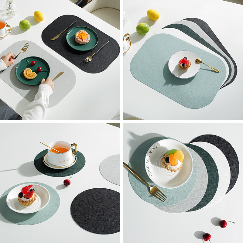 轻奢杯垫隔热垫碗垫盘垫鱼缸花瓶花盆垫防水滑耐烫西餐托盘餐桌垫,居家布艺,餐垫,淘宝优惠券,粉丝福利购,淘宝优惠卷